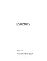 Предварительный просмотр 16 страницы Vacron VDH-NK300 Hardware Manual
