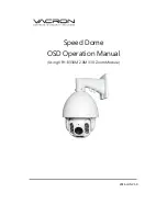 Vacron VFH-8335I Osd Operation Manual preview