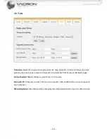 Preview for 17 page of Vacron VIH Series User Manual