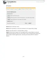 Preview for 19 page of Vacron VIH Series User Manual