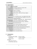 Предварительный просмотр 4 страницы Vacron VVA-CBE02A User Manual