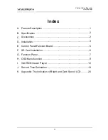 Preview for 3 page of Vacron VVG-CBN12 User Manual