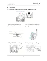 Preview for 6 page of Vacron VVG-CBN12 User Manual