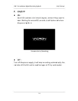 Предварительный просмотр 16 страницы Vacron VVH-MD657/AVM-360PV User Manual