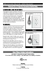 Preview for 4 page of Vacuflo FC1550 Operating Instructions Manual