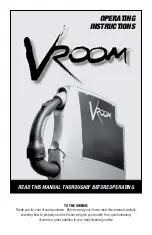 Preview for 1 page of Vacuflo Vroom Operating Instructions Manual