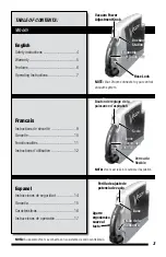 Preview for 3 page of Vacuflo Vroom Operating Instructions Manual