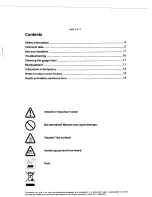 Предварительный просмотр 3 страницы vacuubrand DVR 5 Instructions For Use Manual