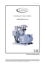 vacuubrand HP 40B2 Instructions For Use Manual preview