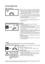 Preview for 30 page of vacuubrand MZ 2C VARIO select Instructions For Use Manual