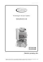 Preview for 1 page of vacuubrand PC 500 LAN Instructions For Use Manual