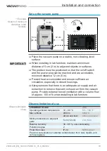 Предварительный просмотр 33 страницы vacuubrand VACUU-PURE 10 Instructions For Use Manual