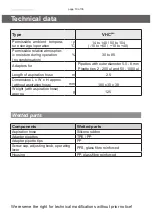 Preview for 10 page of vacuubrand VHC pro Instructions For Use Manual