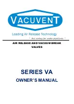 VACUVENT 025VA25 Owner'S Manual preview