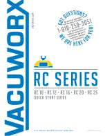 Vacuworx RC 10 Quick Start Manual preview