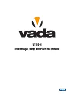 Предварительный просмотр 1 страницы VADA V110-H Instruction Manual