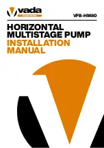 Preview for 1 page of VADA VFB-HM80 Installation Manual