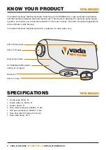 Предварительный просмотр 8 страницы VADA VFB-J40 Installation Manual