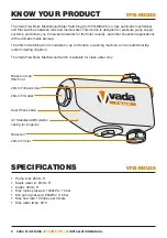 Предварительный просмотр 8 страницы VADA VFB-J90 Installation Manual