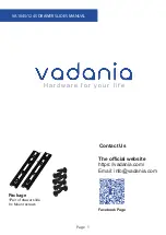 Preview for 1 page of VADANIA VA1045 Manual