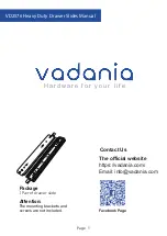 Preview for 1 page of VADANIA VD2576 Manual