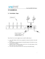 Preview for 8 page of VADcore GoIP4 User Manual