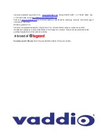 Preview for 114 page of VADDIO 998-9995-003 Complete Manual