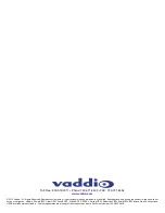 Preview for 36 page of VADDIO 999-1105-038 Installation And User Manual