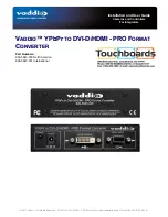 VADDIO 999-5643-000 Manual preview