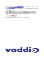 Preview for 30 page of VADDIO 999-60210-000 Installation Manual