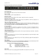 Предварительный просмотр 4 страницы VADDIO CCU 300 Installation And User Manual