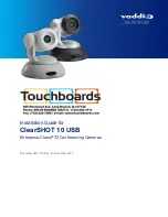 VADDIO ClearSHOT 10 USB Installation Manual preview