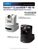 VADDIO ClearVIEW HD-19 Installation And User Manual предпросмотр