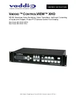 VADDIO CONTROLVIEW XHD Installation And User Manual preview