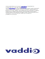 Предварительный просмотр 41 страницы VADDIO DocCAM 20 HDBT Configuration And Administration Manual