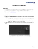 Preview for 3 page of VADDIO EasyMic MicPOD Series Release Notes & Update Instructions