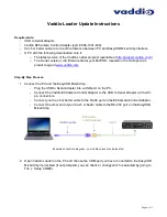 Preview for 6 page of VADDIO EasyMic MicPOD Series Release Notes & Update Instructions