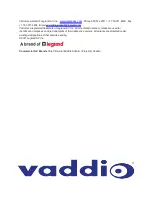 Предварительный просмотр 69 страницы VADDIO HuddleSHOT Complete Manual