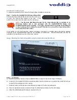 Предварительный просмотр 14 страницы VADDIO HUDDLESTATION Installation And User Manual