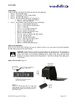 Preview for 2 page of VADDIO PAN/TILT PRO Manual