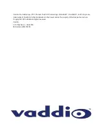 Предварительный просмотр 64 страницы VADDIO PCC Premier Integrator'S Complete Manual