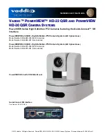 VADDIO POWERVIEW HD-22 QSR Installation And User Manual предпросмотр