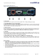 Предварительный просмотр 9 страницы VADDIO POWERVIEW HD-22 QSR Installation And User Manual