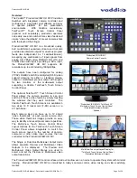 Preview for 3 page of VADDIO PRODUCTIONVIEW HD MV Installation And User Manual