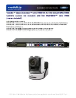 VADDIO Quick-Connect CCU H900 Installation And User Manual preview