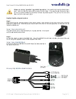 Предварительный просмотр 8 страницы VADDIO Quick-Connect CCU HE120 Installation And User Manual