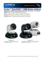 VADDIO RoboSHOT 12 HDMI Installation And User Manual предпросмотр