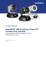 VADDIO RoboSHOT 12 USB Complete Manual preview