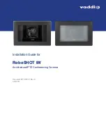 Предварительный просмотр 1 страницы VADDIO RoboSHOT IW Installation Manual