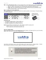 Preview for 8 page of VADDIO SQUIGGLE BOARD 999-5446-000 Installation And User Manual